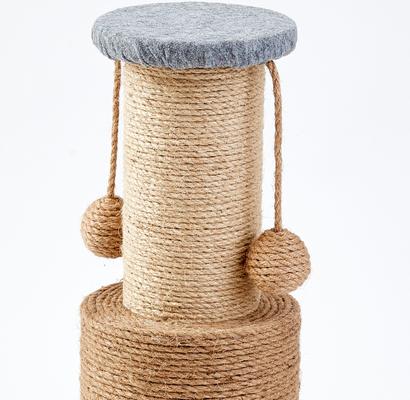 Show full view: Two By Two Pistachio 19-in Jute Scratching Post Cat Scratcher slide 7 of 10