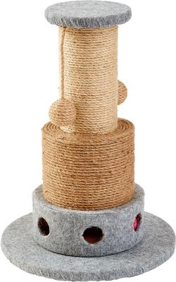Show full view: Two By Two Pistachio 19-in Jute Scratching Post Cat Scratcher slide 6 of 10