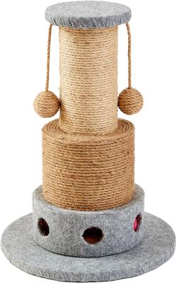 Show full view: Two By Two Pistachio 19-in Jute Scratching Post Cat Scratcher slide 3 of 10