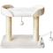 Show in main carousel: Two By Two The Acacia 20.7-in Plush Cat Tree & Condo, Cream, Small slide 2 of 10