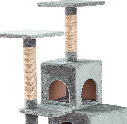 Show full view: Two By Two The Ambrosia Cat Tree, Large, Grey slide 7 of 9