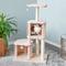 Show in main carousel: Two By Two The Ash 50.6-in Plush Cat Tree & Condo, Beige, Large slide 1 of 10
