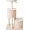 Show in main carousel: Two By Two The Ash 50.6-in Plush Cat Tree & Condo, Beige, Large slide 4 of 10