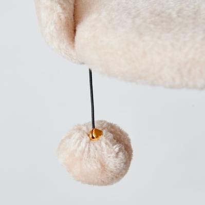 Show full view: Two By Two The Ash 50.6-in Plush Cat Tree & Condo, Beige, Large slide 6 of 10