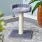 Show in main carousel: Two By Two The Basswood 20.5-in Plush Cat Tree & Condo, Grey, Small slide 9 of 10