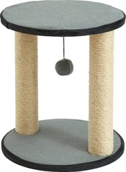Two By Two The Cedar 16.9-in Jute Cat Scratching Post, Grey slide 2 of 2