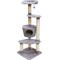 Show in main carousel: Two By Two The Douglas 54-in Plush Cat Tree & Condo, Grey, Large slide 2 of 10