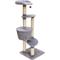 Show in main carousel: Two By Two The Douglas 54-in Plush Cat Tree & Condo, Grey, Large slide 5 of 10