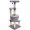 Show in main carousel: Two By Two The Douglas 54-in Plush Cat Tree & Condo, Grey, Large slide 7 of 10