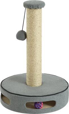 Show full view: Two By Two The Elm 19.7-in Jute Cat Scratching Post, Grey slide 3 of 4