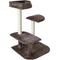 Show in main carousel: Two By Two The Ficus 34.6-in Plush Cat Tree & Condo, Brown, Medium slide 5 of 10