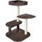 Show in main carousel: Two By Two The Ficus 34.6-in Plush Cat Tree & Condo, Brown, Medium slide 2 of 10