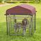 Show in main carousel: Two By Two The Hangout Expandable Steel Dog Kennel, Small, Black slide 1 of 11