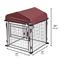 Show in main carousel: Two By Two The Hangout Expandable Steel Dog Kennel, Small, Black slide 2 of 11