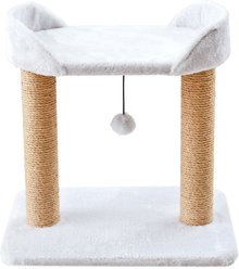 Two By Two The Linden Twin Sisal Cat Tree, Small, Ivory  slide 1 of 7