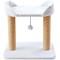 Show in main carousel: Two By Two The Linden Twin Sisal Cat Tree, Small, Ivory  slide 1 of 9