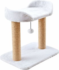 Two By Two The Linden Twin Sisal Cat Tree, Small, Ivory  slide 2 of 7