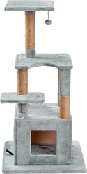 Two By Two The McIntosh Cat Tree, Medium, Grey