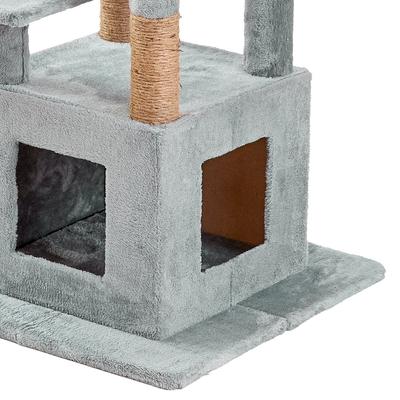 Show full view: Two By Two The McIntosh Cat Tree, Medium, Grey slide 8 of 10