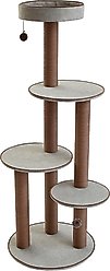 Two By Two The Pine 59-in Cat Tree, Gray