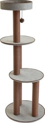 Two By Two The Pine 59-in Cat Tree, Gray slide 2 of 8