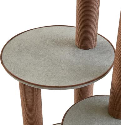 Show full view: Two By Two The Pine 59-in Cat Tree, Gray slide 8 of 10