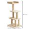 Show in main carousel: Two By Two The Sycamore 44.1-in Faux-Fleece Cat Tree, Beige slide 3 of 6