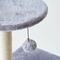 Show in main carousel: Two By Two The Wisteria 42.9-in Plush Cat Tree & Condo, Grey, Medium slide 6 of 10
