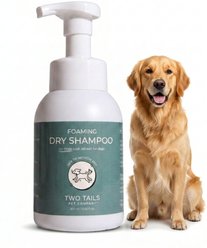 Two Tails Pet Company Foaming Waterless Dog Shampoo, 10.55-fl oz bottle