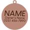 Show in main carousel: Two Tails Pet Company Have Your People Call My People Personalized Dog & Cat ID Tag, White slide 3 of 5