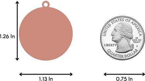 Show full view: Two Tails Pet Company I'm Lost Personalized Dog ID Tag slide 3 of 4