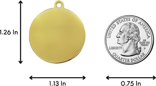 Show full view: Two Tails Pet Company Lightning Bolt Personalized Dog & Cat ID Tag, White & Silver slide 3 of 4