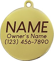 Two Tails Pet Company Lightning Bolt Personalized Dog & Cat ID Tag slide 2 of 3
