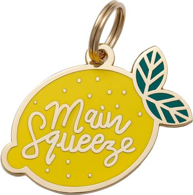 Show full view: Two Tails Pet Company Main Squeeze Personalized Dog & Cat ID Tag slide 1 of 5