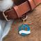 Show in main carousel: Two Tails Pet Company Pawsitvity Personalized Dog & Cat ID Tag, Green slide 4 of 6