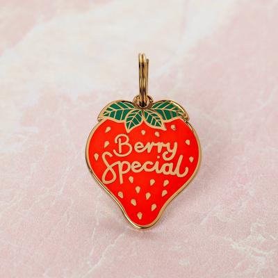 Show full view: Two Tails Pet Company Personalized Berry Special Dog & Cat ID Tag slide 4 of 6