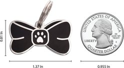 Two Tails Pet Company Personalized Bowtie Dog & Cat ID Tag slide 2 of 5