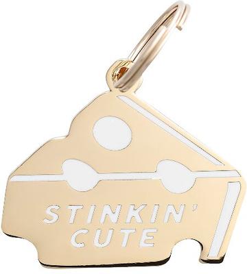 Show full view: Two Tails Pet Company Personalized Stinkin' Cute Dog & Cat ID Tag slide 1 of 4