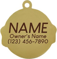 Two Tails Pet Company Pupperoni Personalized Dog ID Tag slide 2 of 4