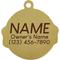 Show in main carousel: Two Tails Pet Company Pupperoni Personalized Dog ID Tag slide 2 of 5
