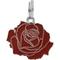 Show in main carousel: Two Tails Pet Company Rose Personalized Dog & Cat ID Tag, Red & Silver slide 1 of 4