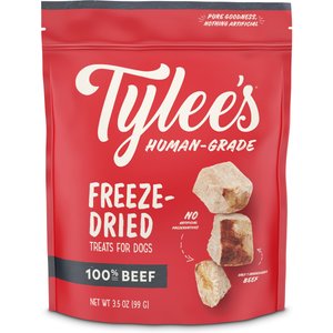 Discontinued Tylee's Beef Human-Grade Freeze-Dried Dog Treats