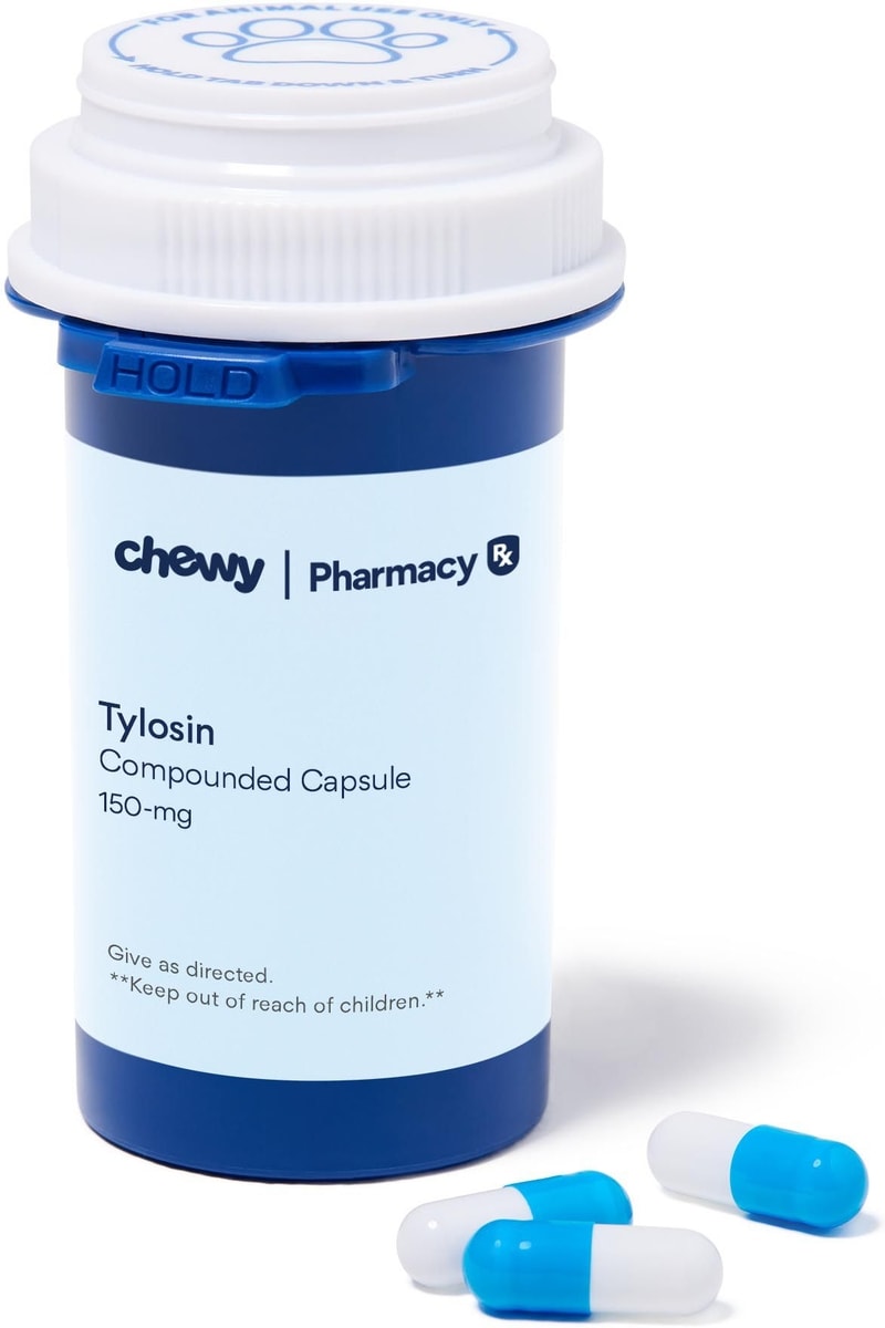 Tylolysin TYLOSIN COMPOUNDED Capsule, 150 mg, 60 capsules for Veterinary use ...