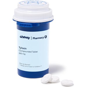 Tylosin Compounded Chicken Quadrisect Tablet, 350 mg, 1 tablet for Veterinary use