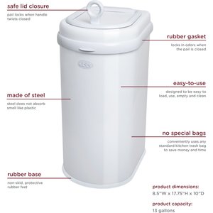 Ubbi Litter Scoop Dog & Cat Waste Pail