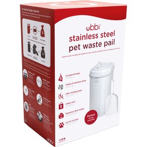 Ubbi Litter Scoop Dog & Cat Waste Pail