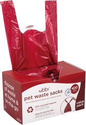 Ubbi Poop Bags with Handles, Scented, 400 count