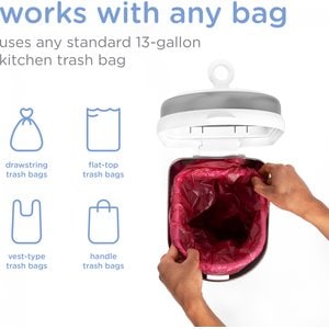 Ubbi Stainless Steel Dog & Cat Waste Pail