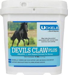 SmartEquine Devils Claw Plus Pellets Horse Supplement, 5-lb pail