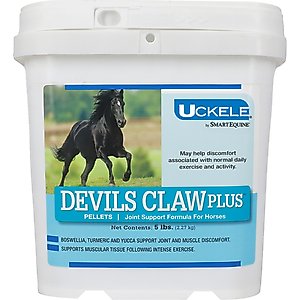 SmartEquine Devils Claw Plus Pellets Horse Supplement, 5-lb pail